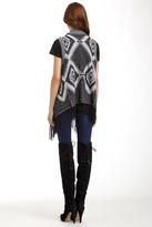 Thumbnail for your product : Romeo & Juliet Couture Aztec Print Tassel Trim Vest