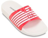 Thumbnail for your product : Emporio Armani Logo Printed Rubber Slide Sandals