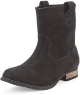 Thumbnail for your product : Foot Cushion Beatrice Suede Slouch Ankle Boots - Black