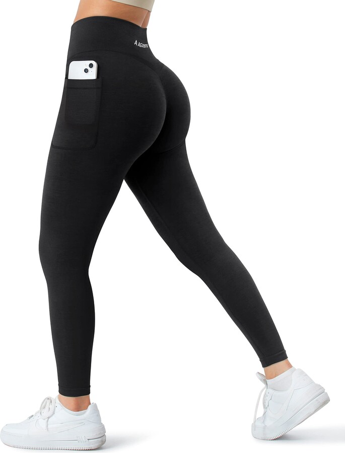 QGGQDD 3 Pack Black High Waisted Leggings for Women - Soft Workout Yoga  Athletic Leggings