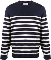Thumbnail for your product : Brunello Cucinelli Striped Print Jumper