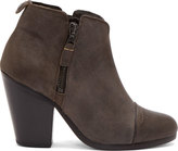 Thumbnail for your product : Rag and Bone 3856 Rag & Bone Stone Grey Ankle Zip Margot Boots