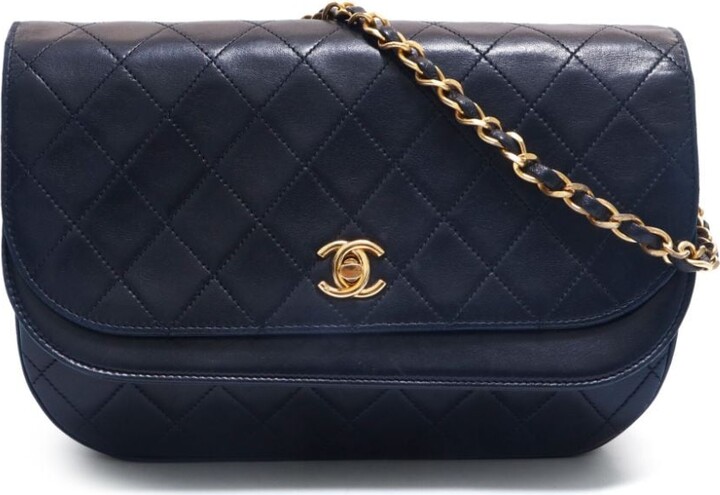 Chanel Pre Owned Mini Tweed Rounded Crossbody Bag - ShopStyle