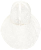 Thumbnail for your product : Maison Michel Julienne Embroidered Waterproof Pvc Hat