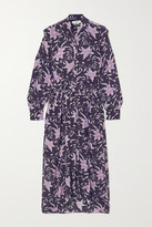 Thumbnail for your product : Etoile Isabel Marant Okley Floral-print Crepe Midi Dress