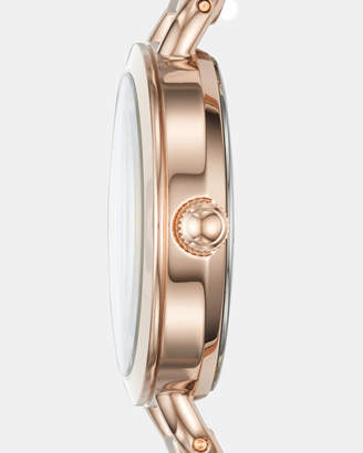 Fossil Classic Minute Rose Gold-Tone Analogue Watch