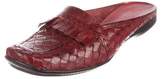Thumbnail for your product : Sesto Meucci Woven Leather Mules