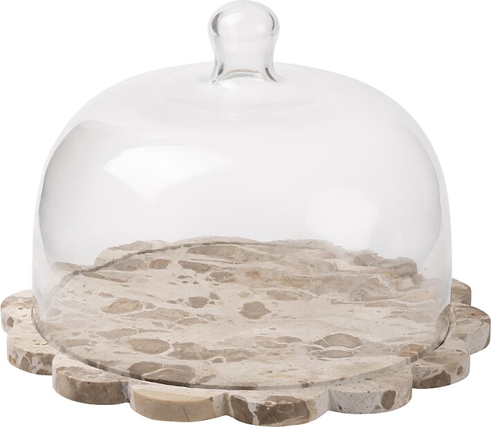 Gauri Kohli Viola Serving Board with Cloche