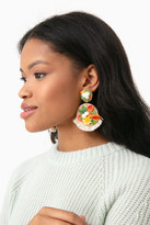 Thumbnail for your product : Maria Camila Mesa Flower Fringe Earrings