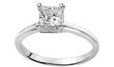Thumbnail for your product : Simply Vera Vera Wang Diamond Solitaire Engagement Ring in 14k White Gold (1 ct. T.W.)