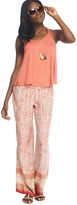 Thumbnail for your product : Wet Seal Boho Wide Leg Pant