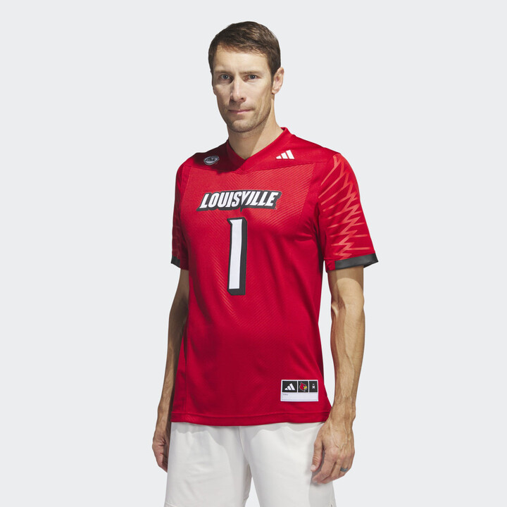 adidas Louisville Football Home Jersey - ShopStyle Short Sleeve Shirts