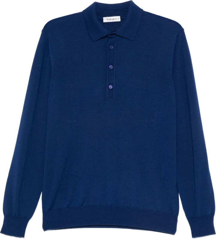 Kangra Fine-Knit Polo Shirt