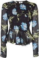 Thumbnail for your product : Topshop Evelyn Silk Blouse