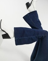 Thumbnail for your product : Free People Penny pull on flared jeans in blue