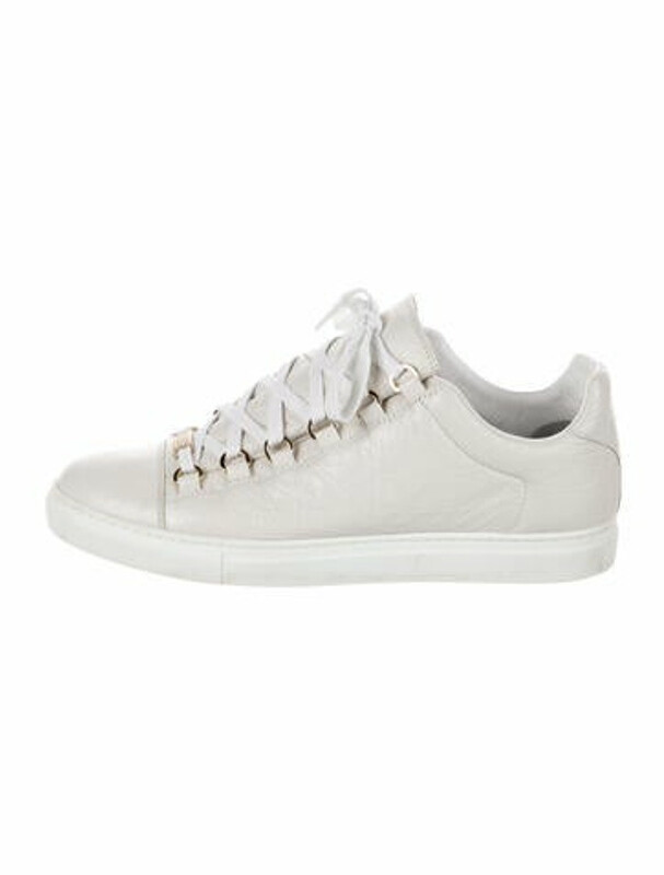 white balenciaga arena sneakers