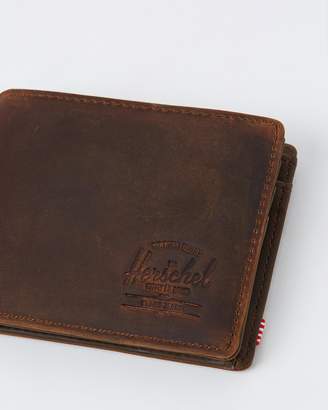 Herschel Hank Leather Wallet with Coin
