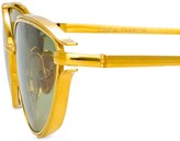 Thumbnail for your product : Linda Farrow Cat Eye Frame Tinted Sunglasses