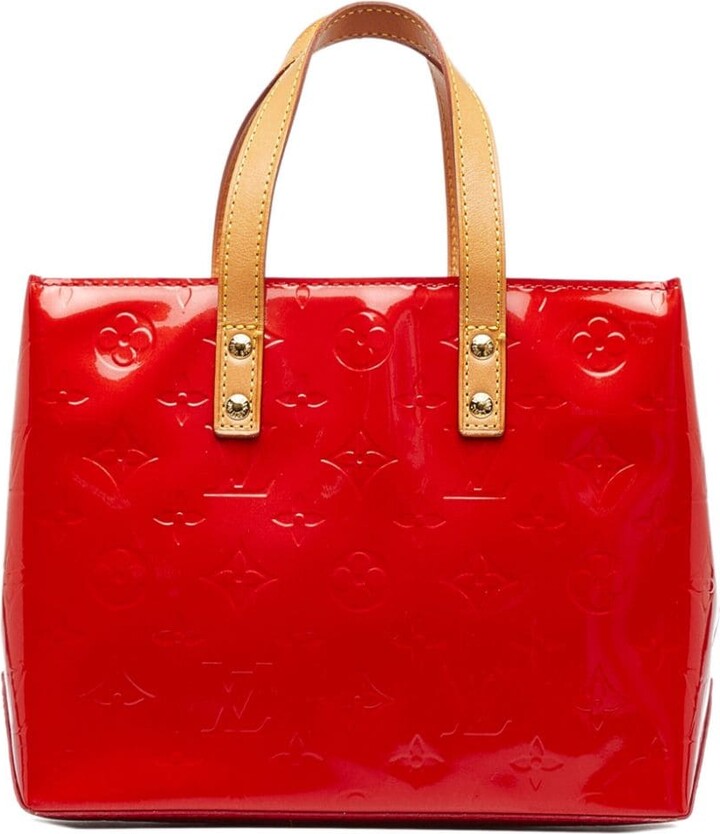 Louis Vuitton Milla PM, Red with Gold Hardware, Preowned in