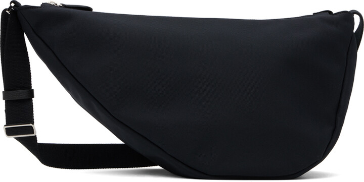 The Row Black Slouchy Banana Bag