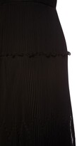 Thumbnail for your product : Alberta Ferretti Embellished Silk Chiffon Gown