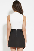 Thumbnail for your product : Forever 21 FOREVER 21+ High-Neck Crop Top