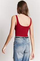 Thumbnail for your product : Forever 21 Sleeveless Scoop Back Bodysuit