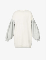 Thumbnail for your product : Ted Baker Relaxed-fit puffed-sleeves cotton-jersey jumper