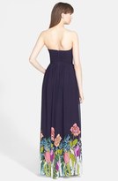 Thumbnail for your product : Erin Fetherston ERIN 'Isabelle' Print Strapless Gown