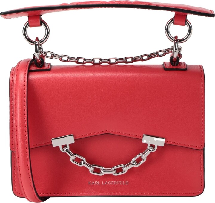 Karl Lagerfeld Paris Red Handbags