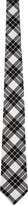 Thumbnail for your product : Alexander McQueen Monochrome Tartan Wool & Silk Tie