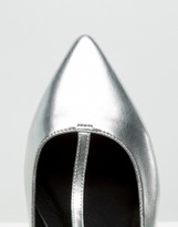 Thumbnail for your product : ASOS LONG LIFE Wide Fit Pointed Ballet Flats