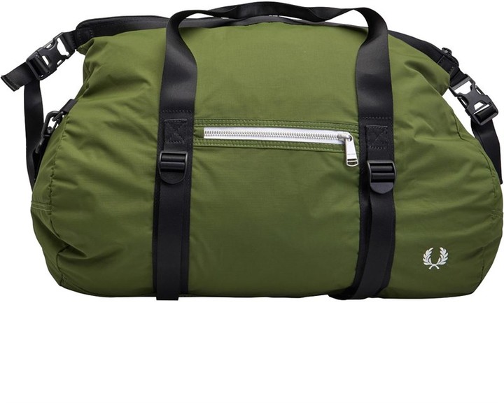 fred perry roll top backpack