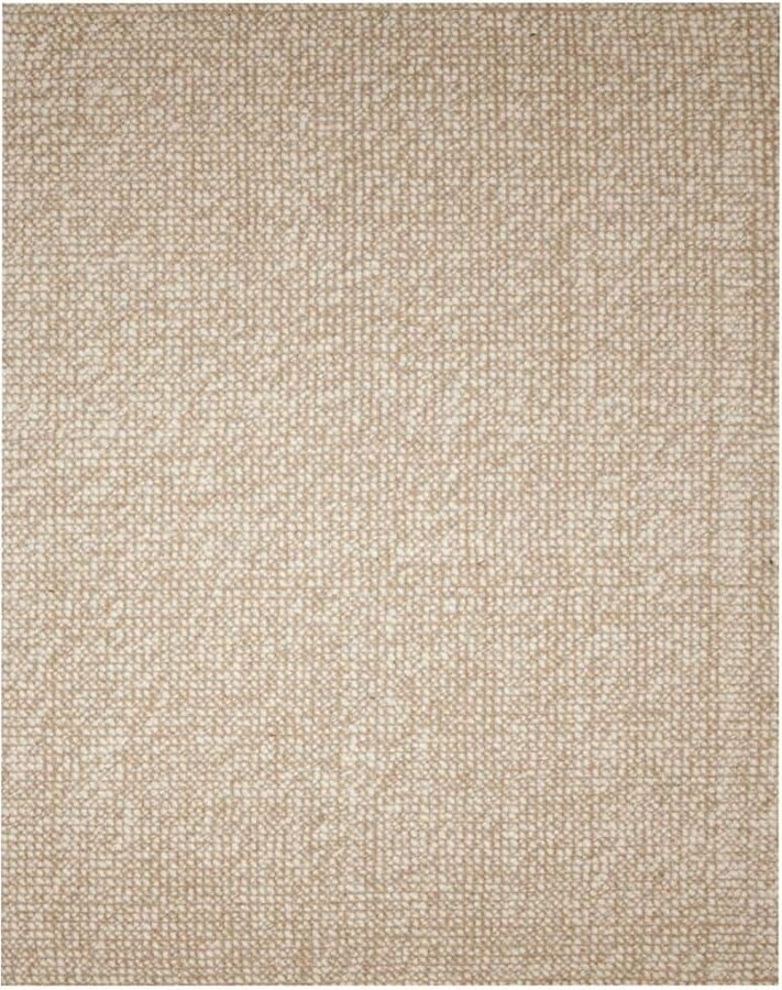 Anji Mountain Zatar Beige and Tan 9 ft. x 12 ft. Wool and Jute Area Rug