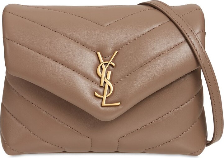 Saint Laurent Toy Loulou leather shoulder bag ShopStyle