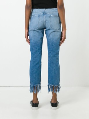3x1 WM3 Crop Fringe jeans