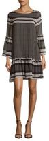 Thumbnail for your product : Max Studio Printed Boatneck Pullover Tunic