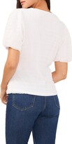 Thumbnail for your product : Vince Camuto Smocked V-neck Blouse
