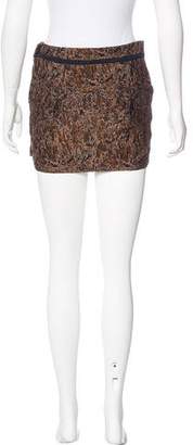 Roseanna Jacquard Mini Skirt