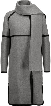 Belstaff Fenn draped wool-blend coat