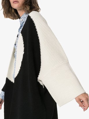 Valentino Luna knitted cape