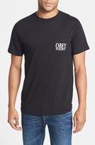 Thumbnail for your product : Obey 'Happy Hour' Logo Graphic Pocket T-Shirt