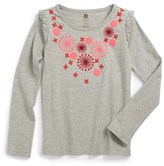 Thumbnail for your product : Tea Collection 'Schneegestober' Graphic Tee (Toddler Girls, Little Girls & Big Girls)