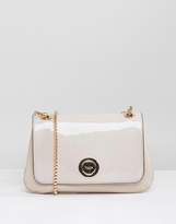 Thumbnail for your product : Dune Occasion Patent Cross Body Bag With Chain Detail Strap