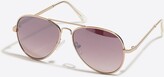 Thumbnail for your product : J.Crew Factory Kids' aviator sunglasses