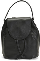 Thumbnail for your product : Made In Italy Convertible Leather Satchel