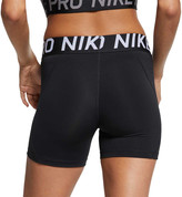 Thumbnail for your product : Nike Pro Womens 5in Shorts Black / White XL