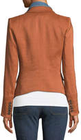 Thumbnail for your product : Veronica Beard Diego Dickey One-Button Jacket