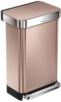 Thumbnail for your product : Williams-Sonoma simplehuman Rectangular Step Can with Liner Pocket, Rose Gold Stainless-Steel