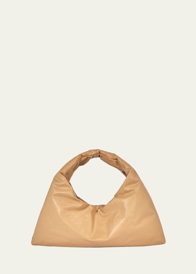 Carmen Medium Metallic Faux Leather Convertible Shoulder Bag